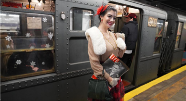 紐約:乘坐“懷舊地鐵”