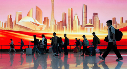 廣州白云機(jī)場(chǎng)春運(yùn)客流量突破500萬(wàn)